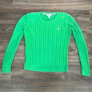 Lilly Pulitzer Cable Knit Sweater